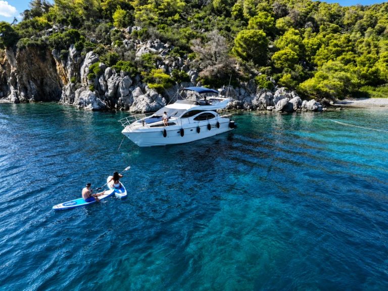 Azimut Azimut 46 Fly charter bareboat or skippered in  Alimos Marina