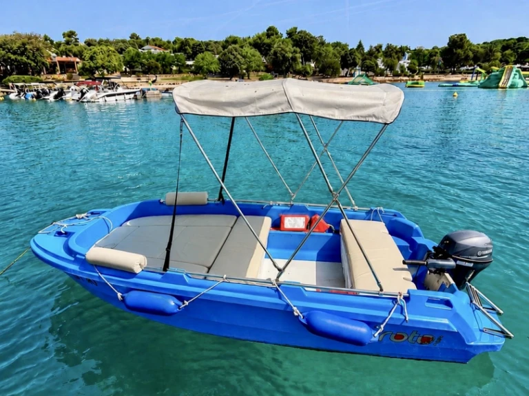 ROTO Family 450 charter bareboat or skippered in  Rovinj