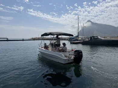 Blumax open 19 charter bareboat or skippered in  San Vito Lo Capo