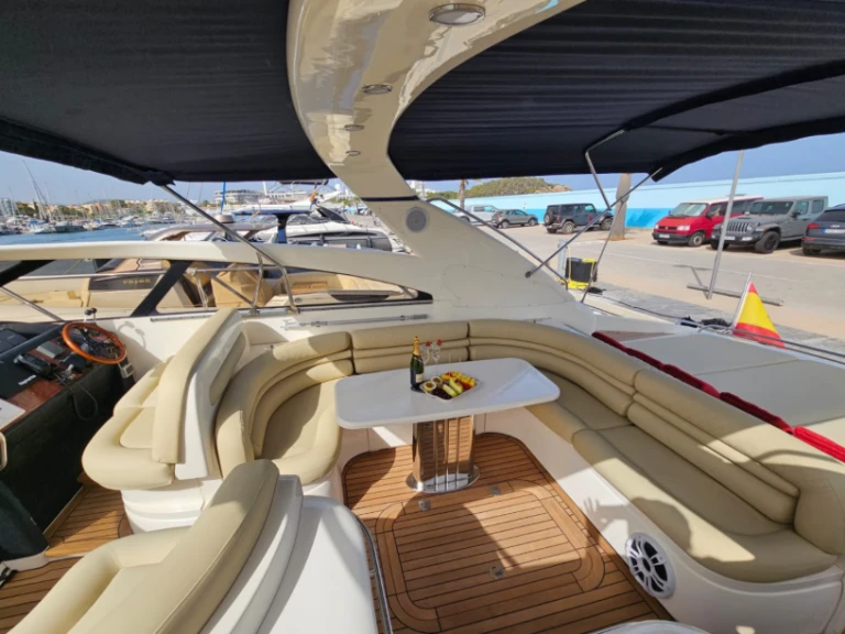 Yacht hire Ibiza Town cheap Princess V50