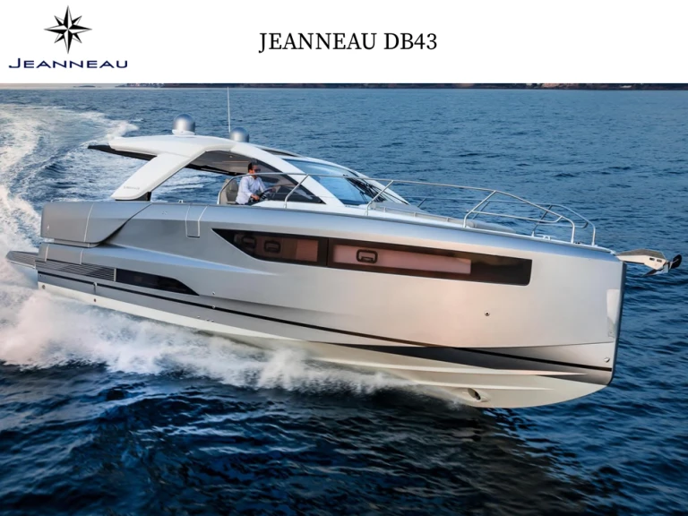 Yacht hire Ibiza Town cheap Jeanneau DB43