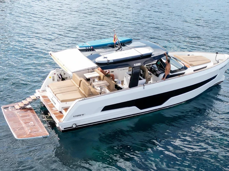 Motorboat hire in Ibiza Town - Fjord Fjord 41 XL New
