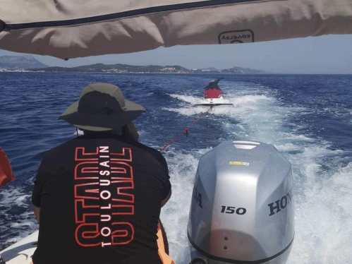 Hire RIB Bwa with a boat licence