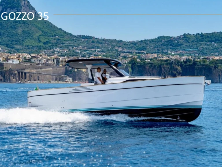 Yacht charter Antibes - Apreamare Apreamare Gozzo 35 on SamBoat