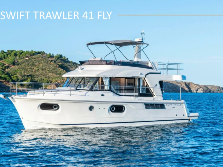 Yacht hire Juan-les-Pins cheap Swift Trawler 41 Fly
