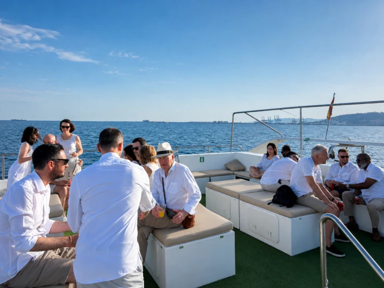 Drassanes Dalmau Cala San Vicente charter bareboat or skippered in  Port Olímpic of Barcelona