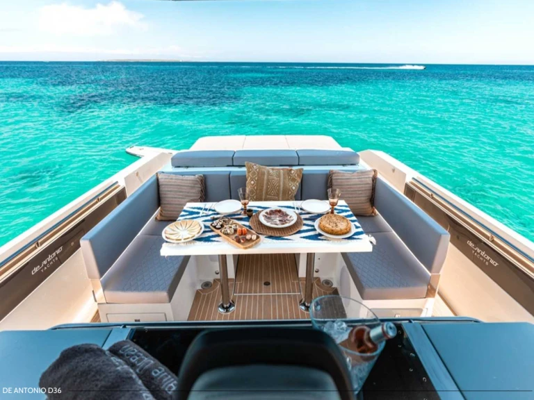 De Antonio d36 charter bareboat or skippered in  Ibiza Town