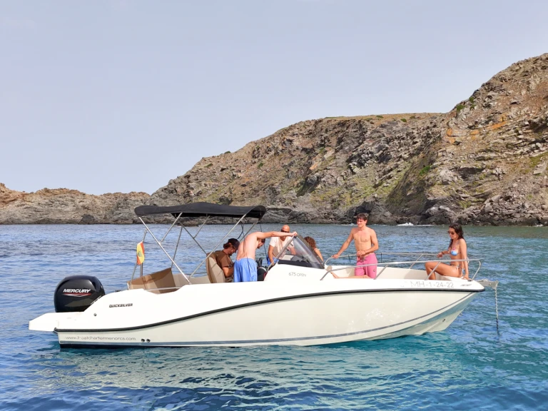 Yacht charter Mahón - Quicksilver Activ 675 Open on SamBoat