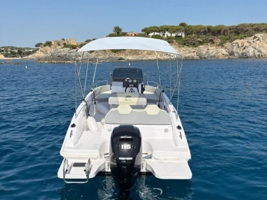 Marine MARINE 6.2 charter bareboat or skippered in  Port de Palamós