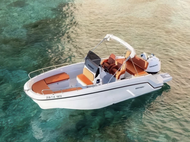 Hire Motorboat Poseidon with a boat licence