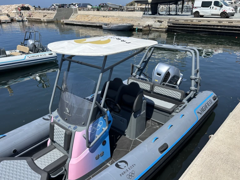 Hire RIB with or without skipper Highfield Six-Fours-les-Plages