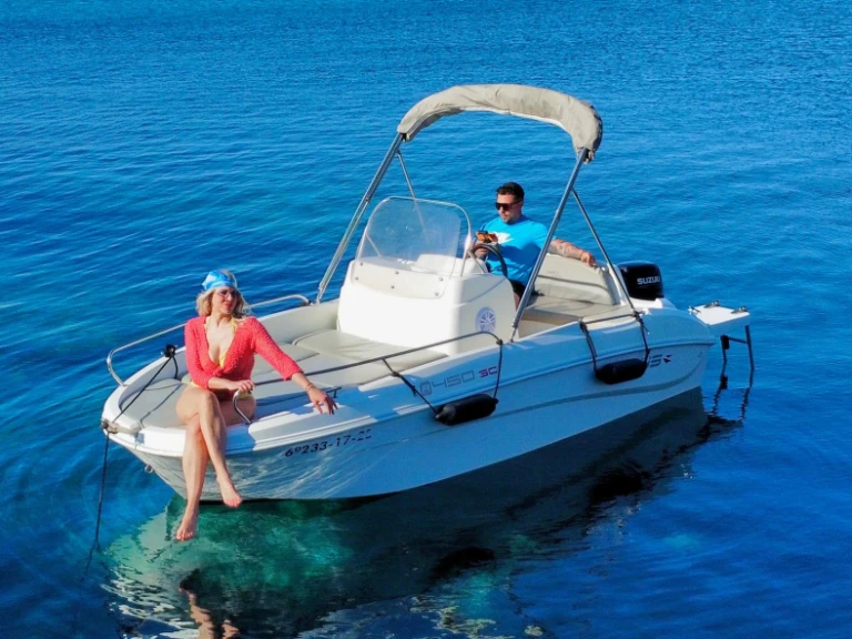 Remus Remus 450 open charter bareboat or skippered in  Sant Antoni de Portmany
