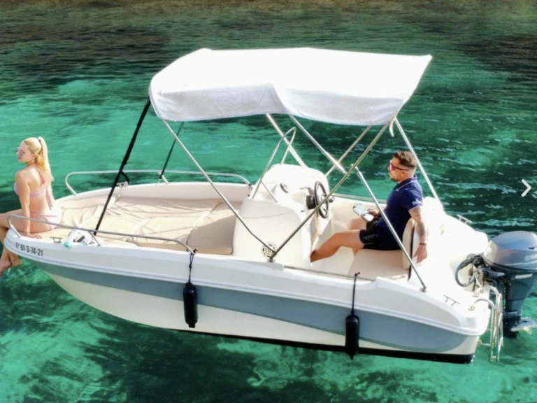 Hire a Quicksilver Activ 455 Open Sant Antoni de Portmany