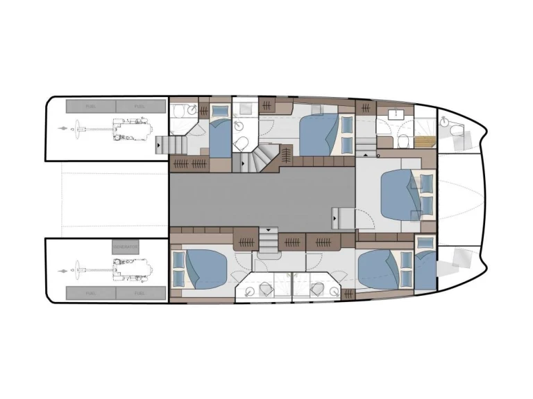 Aquila Aquila 54 Yacht charter bareboat or skippered in  Lávrio