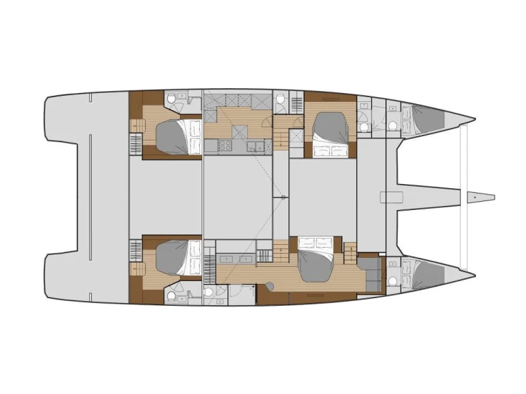 Hire Catamaran with or without skipper Fountaine Pajot Kallithea