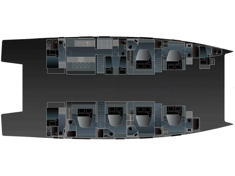 Luxury Yacht hire in Alimos - Fountaine Pajot Fountaine Pajot Power 80 (6 cab)
