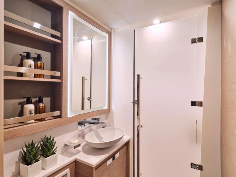 Fountaine Pajot Fountaine Pajot Alegria 67 (5 cab) charter bareboat or skippered in  Néa Péramos