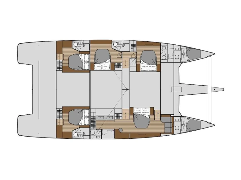 Hire a Fountaine Pajot Fountaine Pajot Alegria 67 (5 cab) Néa Péramos