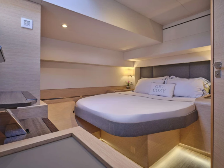 Fountaine Pajot Fountaine Pajot Alegria 67 (5 cab) charter bareboat or skippered in  Néa Péramos