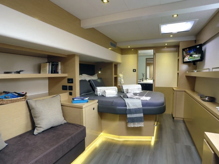 Fountaine Pajot Fountaine Pajot Sanya 57 (4 cab) charter bareboat or skippered in  Alimos
