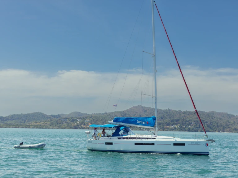 Jeanneau Sun Odyssey 440 charter bareboat or skippered in  Antigua