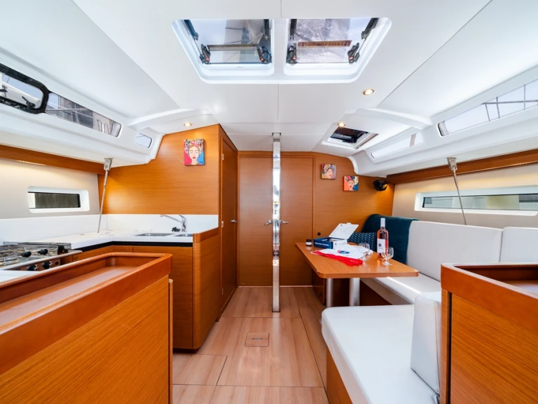 Jeanneau Sun Odyssey 440 charter bareboat or skippered in  Rhodes (City)