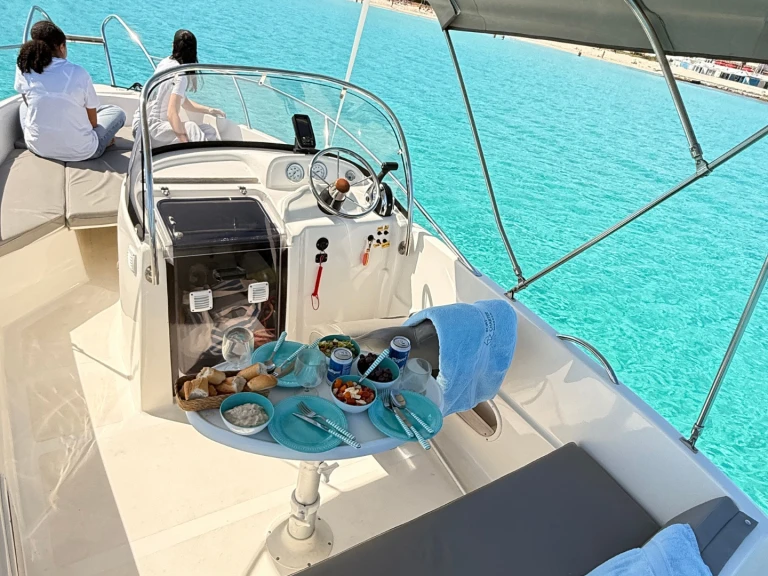 Tramontana Open 21 charter bareboat or skippered in  Mahón