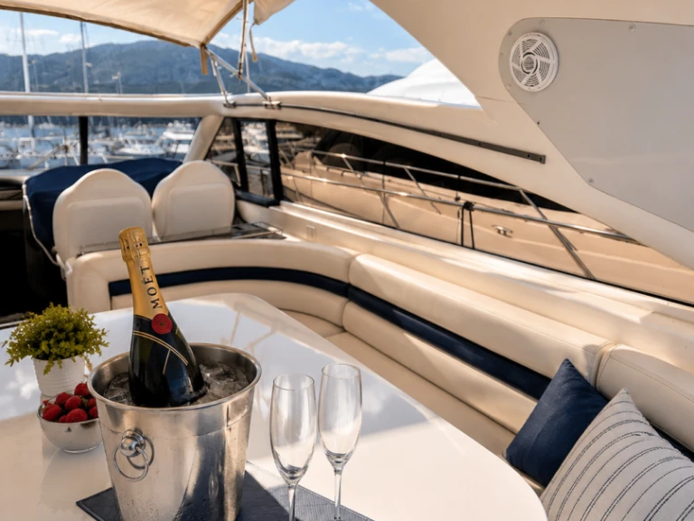 Hire Luxury Yacht Princess with a boat licence