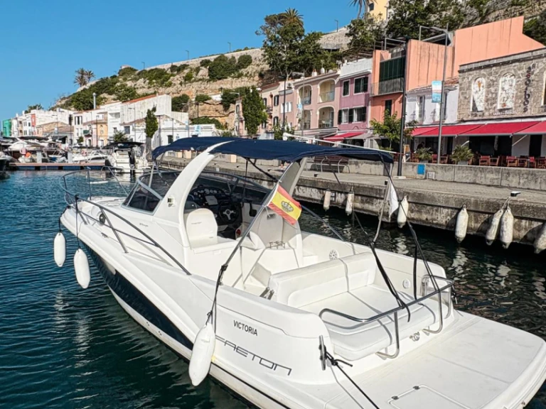 Yacht hire Mahón cheap Faeton 26 Scape