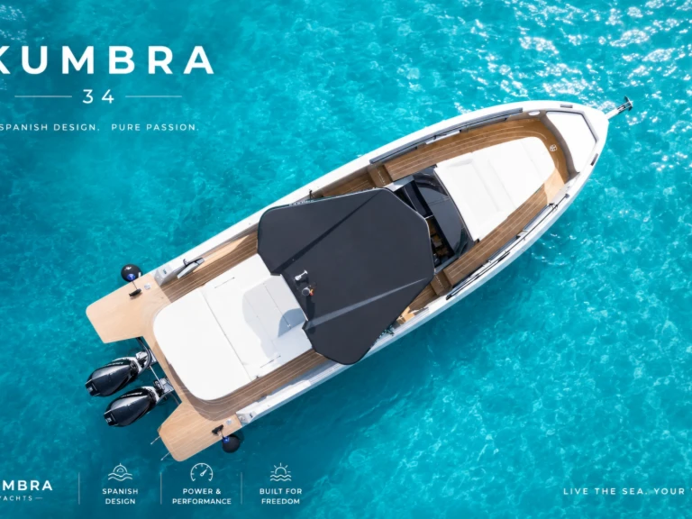 Hire a KUMBRA Kumbra 34 Mykonos Port