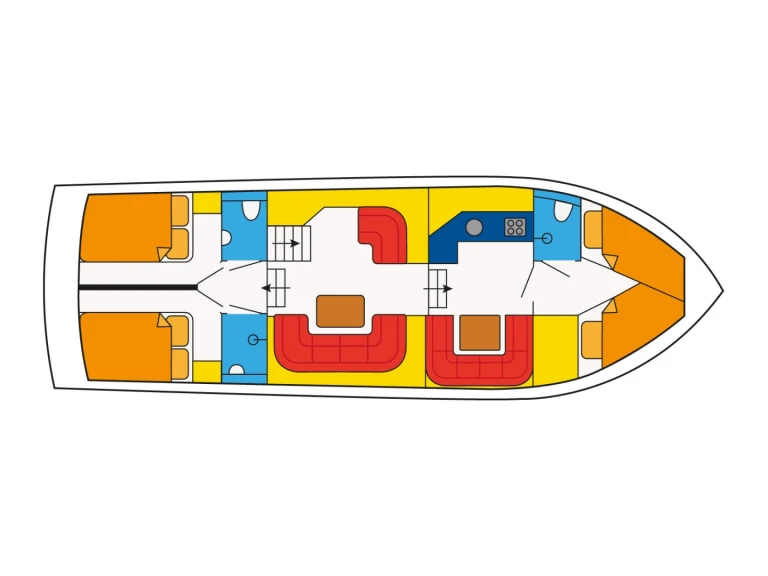 Yacht hire Akkrum cheap Nowee Novi 42