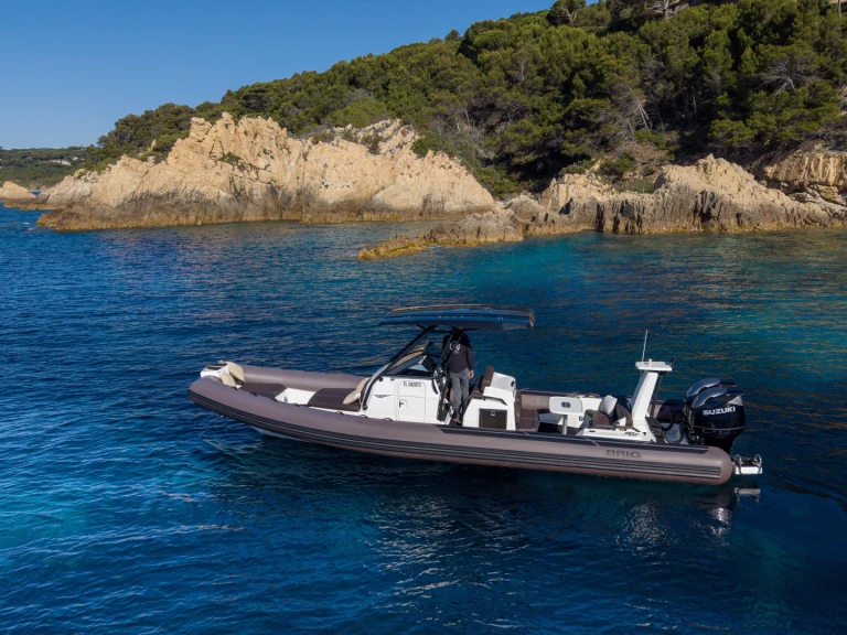 Brig Eagle 10 charter bareboat or skippered in  Saint-Tropez