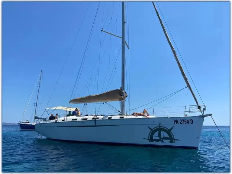 Yacht hire Calasetta cheap Cyclades 50.4