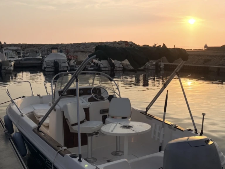 Jeanneau Cap Camarat 5,45WA charter bareboat or skippered in  Six-Fours-les-Plages