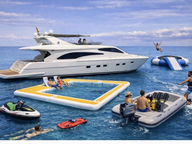 Yacht hire Marbella cheap 68 aniversary