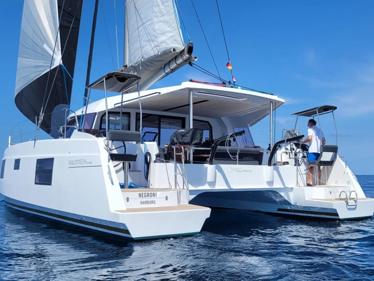 Nautitech Nautitech 40 charter bareboat or skippered in  Rogoznica