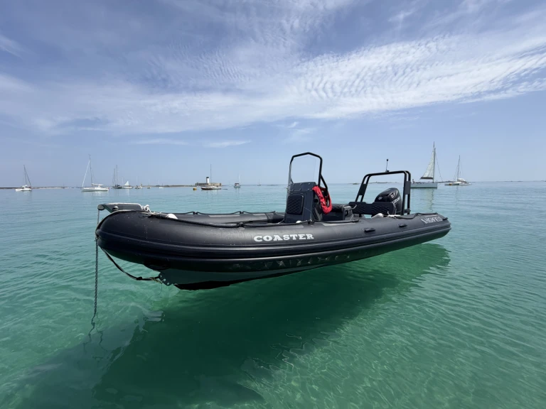 Highfield Patrol 600 charter bareboat or skippered in  Fouesnant