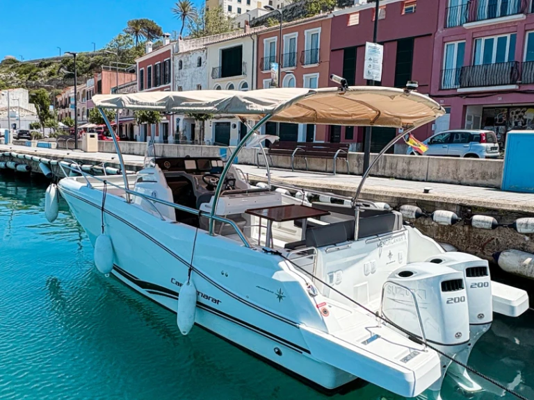 Hire a Jeanneau Cap Camarat 9.0 CC Mahón