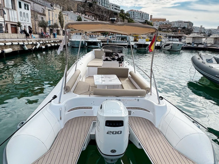 Tarpon Luxe 790 charter bareboat or skippered in  Mahón