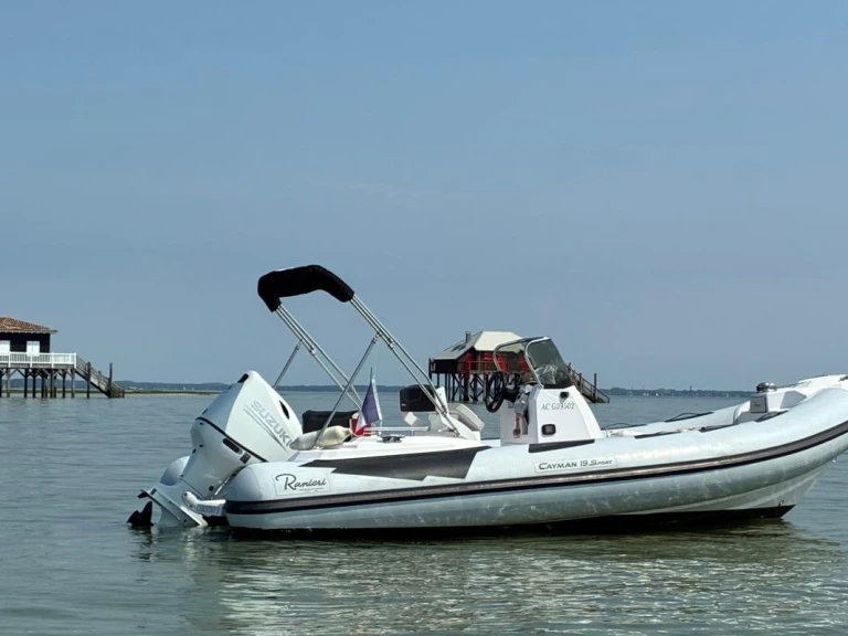 RIB hire in Arcachon - Ranieri Cayman 19 Sport