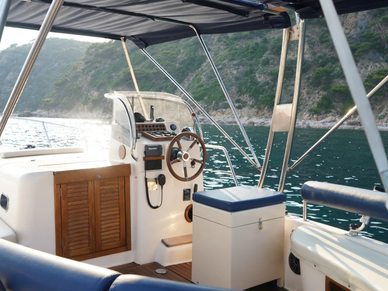 Mimi Gozzo Libeccio charter bareboat or skippered in  Sant Feliu de Guíxols