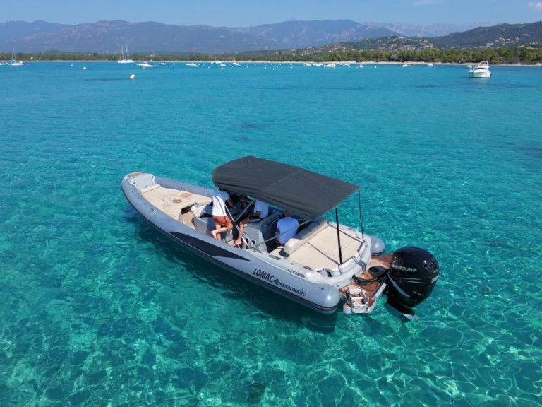 Hire RIB Lomac with a boat licence