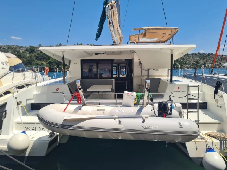 Catamaran hire in Zaton - Fountaine Pajot Lucia 40