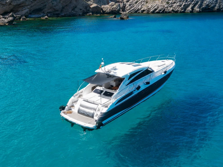 Princess Princess V58 charter bareboat or skippered in  Mahón