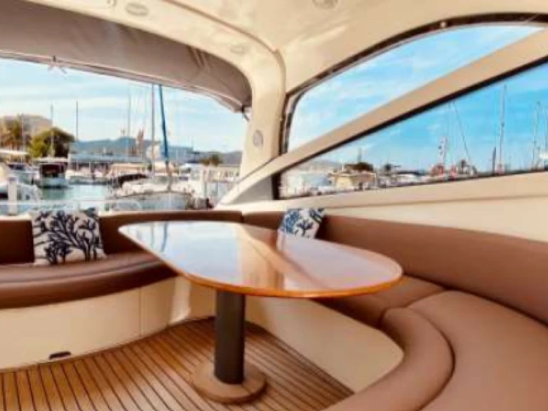Yacht hire Marina Ibiza cheap Baia Aqua 54