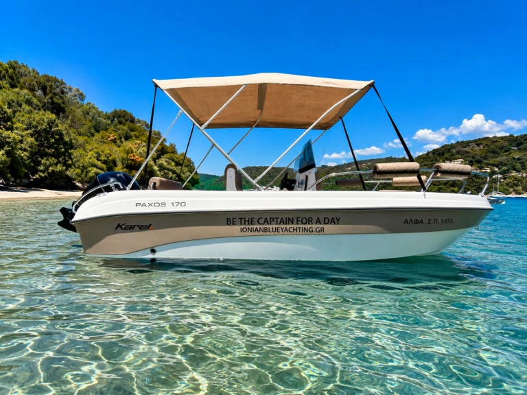 Yacht hire Perigiali cheap Paxos 170
