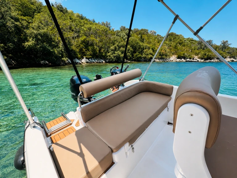 Karel Paxos 170 charter bareboat or skippered in  Perigiali