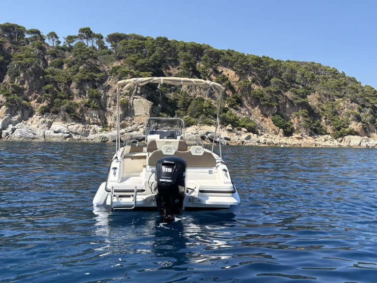 Yacht hire Palamós cheap Rib 599