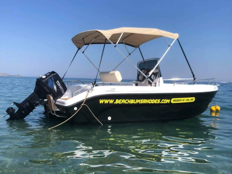 Yacht hire Kiotari cheap Blu Water 170