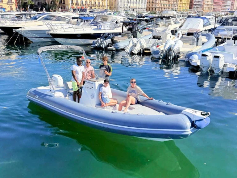 Hire RIB with or without skipper Panamera Yacht Porto di Mergellina